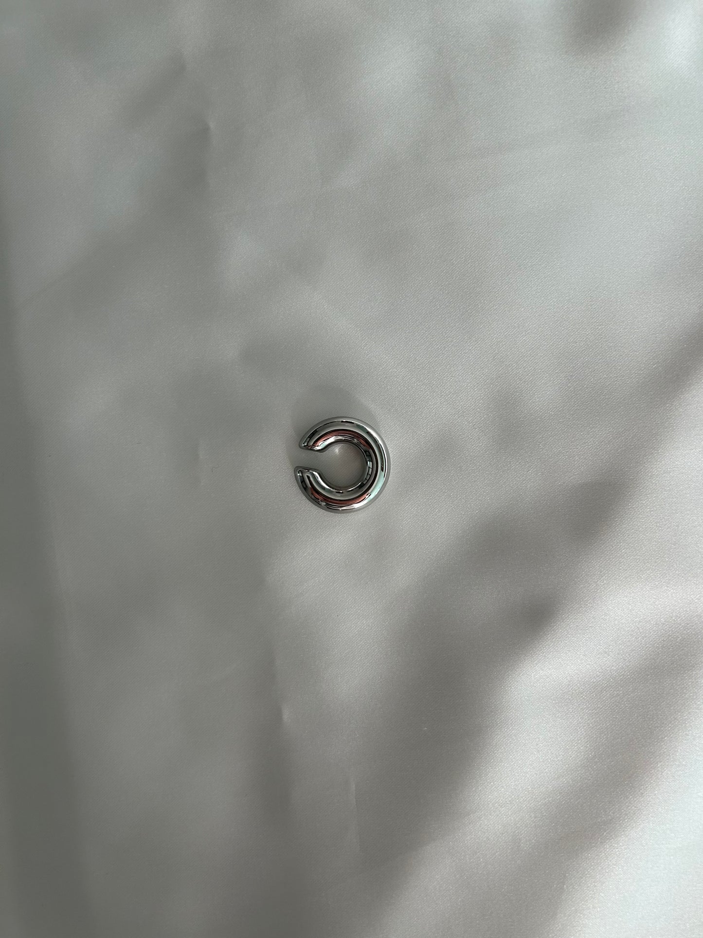 Earcuff Bomba Medium Argento