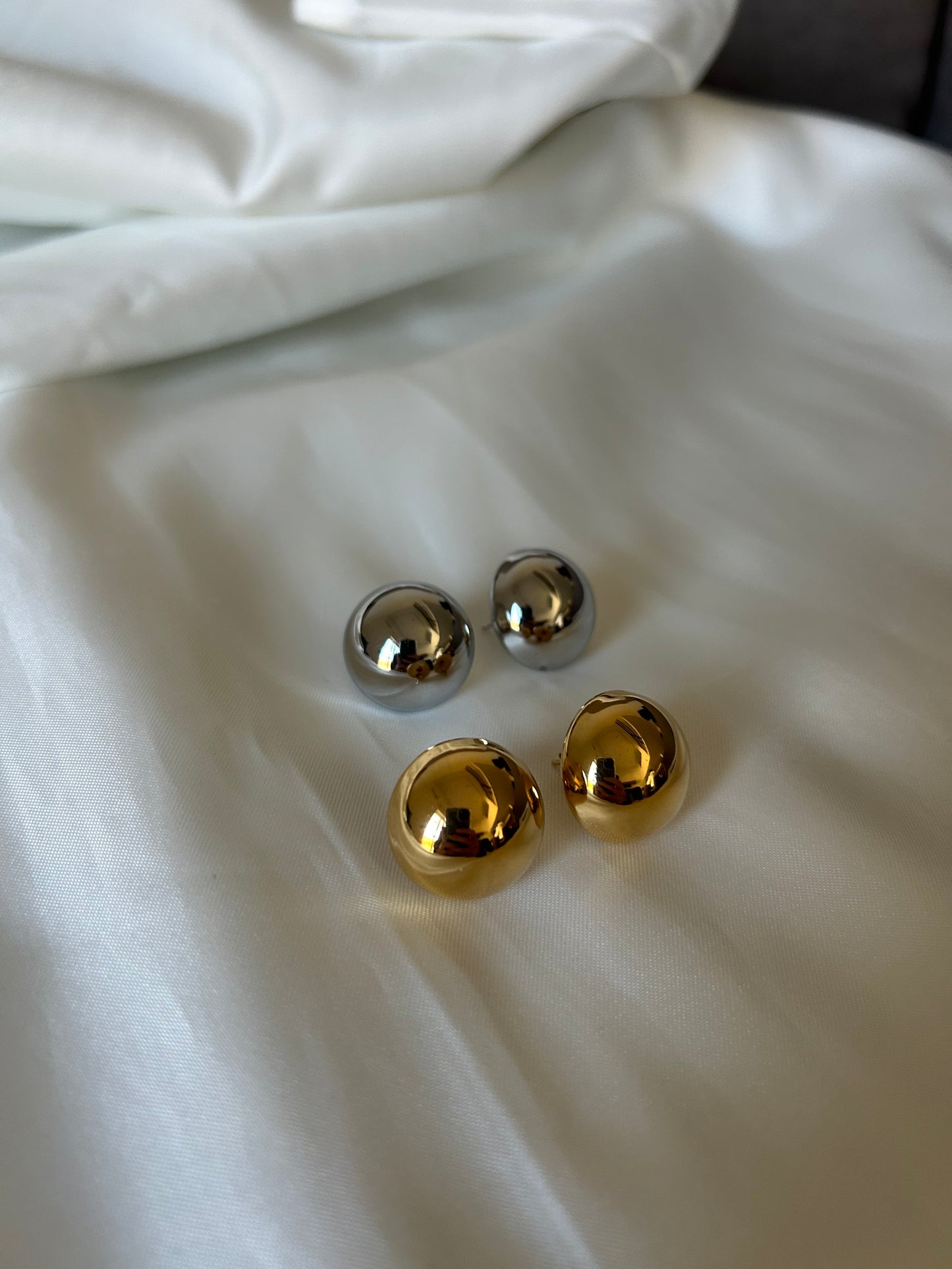 Orecchini Grain Argento