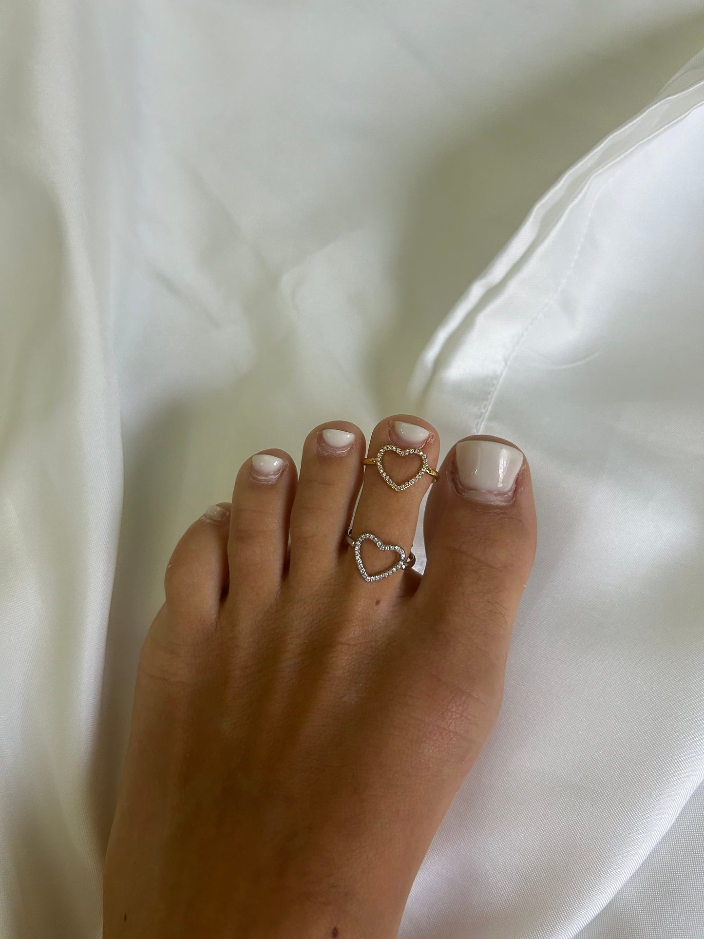 Anello da Piede Lunaria Argento