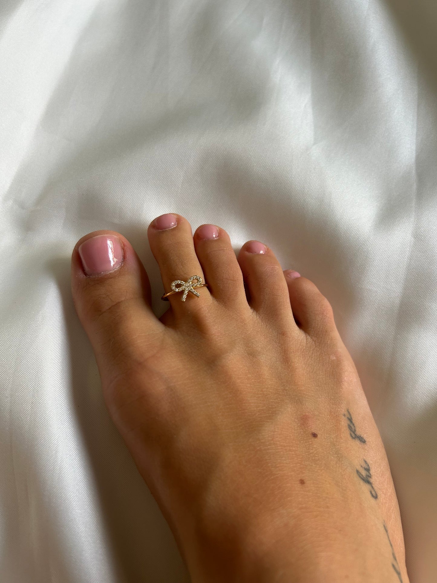 Anello da Piede Fiocchetto Oro