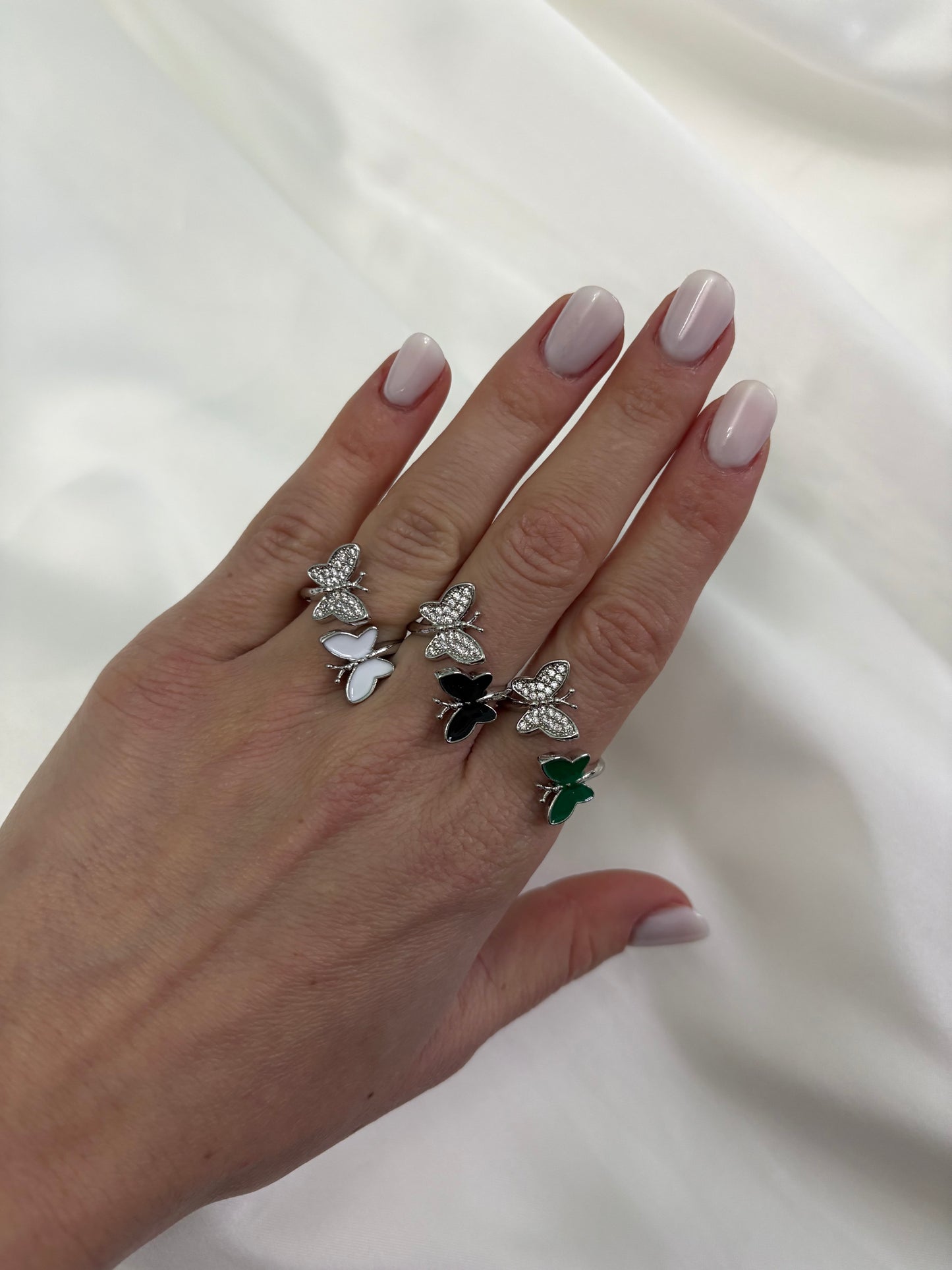 Anello Butterfly Argento