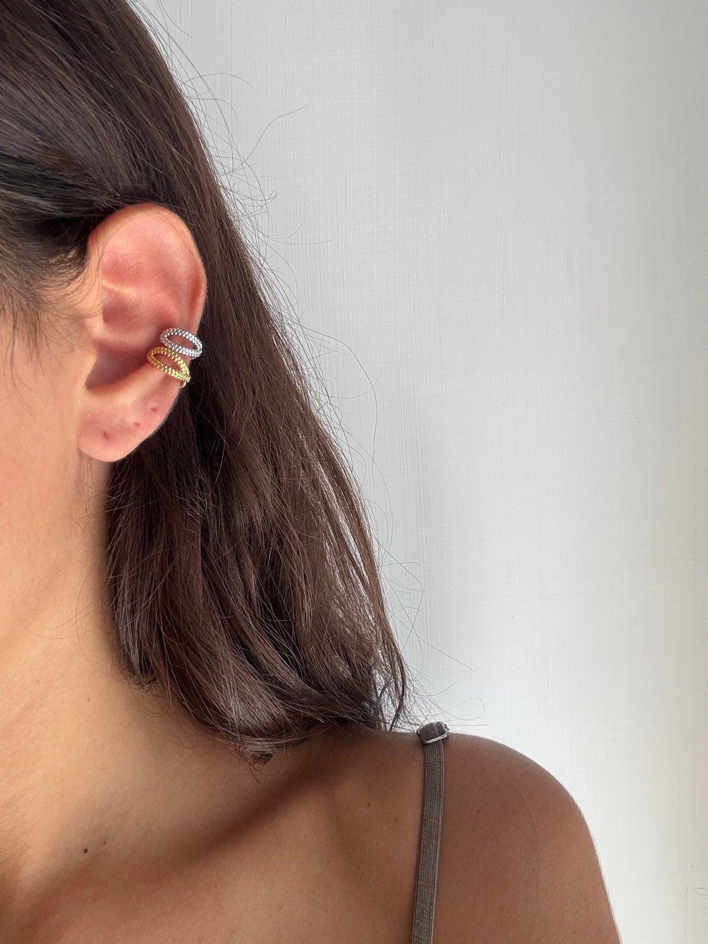 Earcuff Cremisi Oro