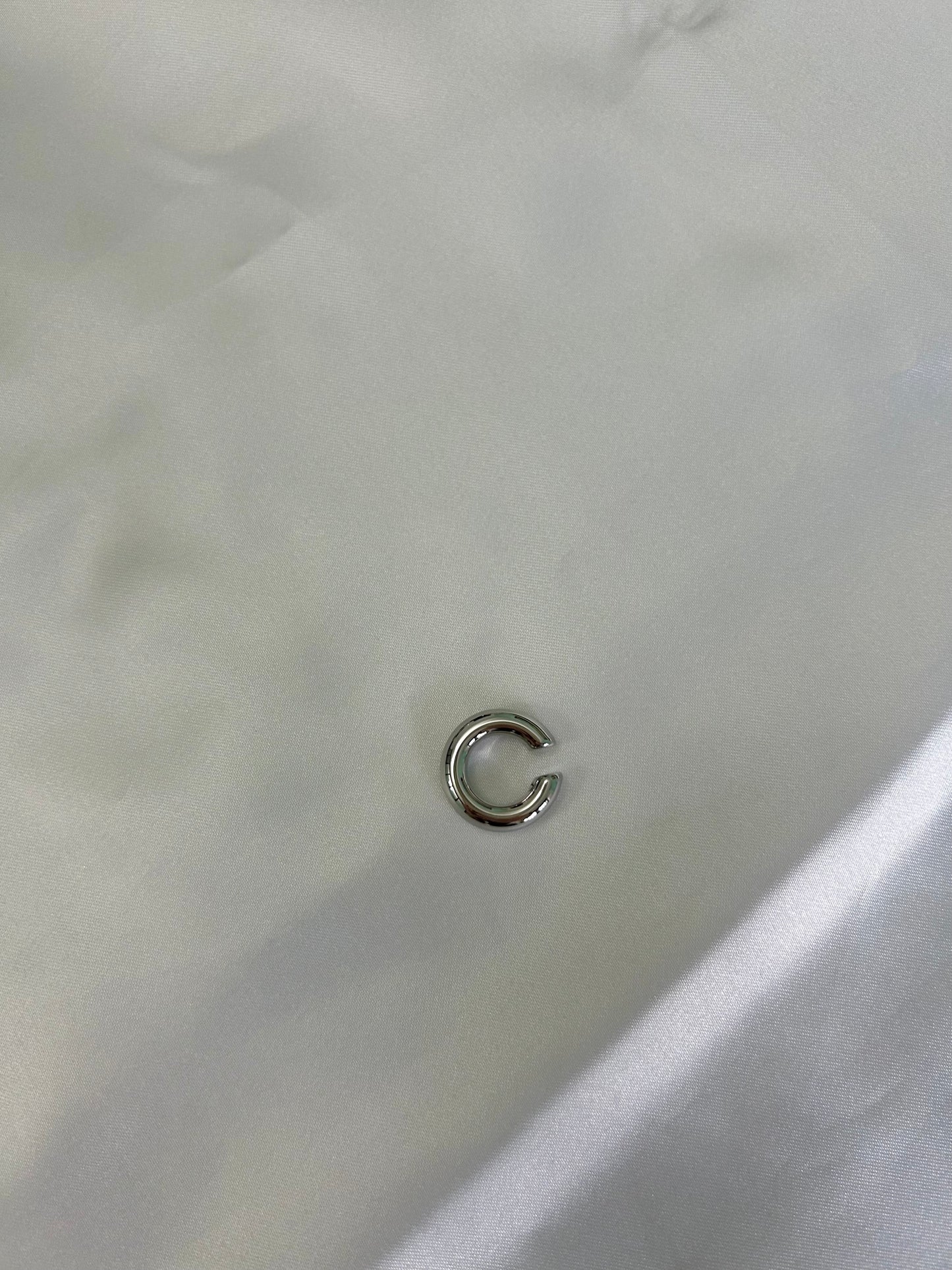 Earcuff Bomba Small Argento