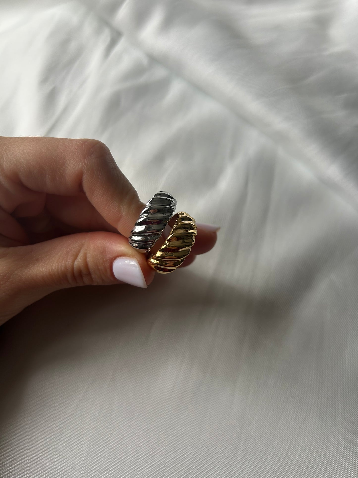 Anello da Pollice Ambra Oro