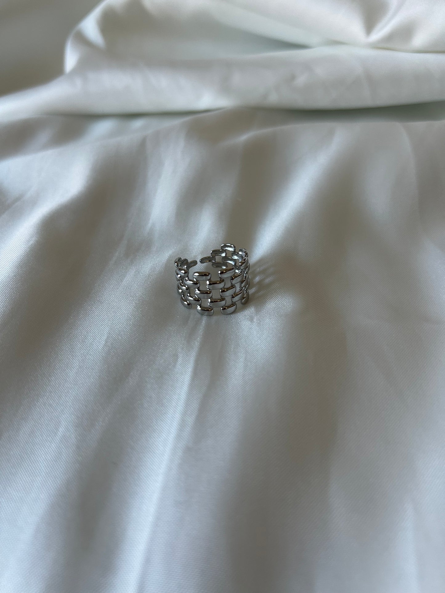 Anello Walnut Argento