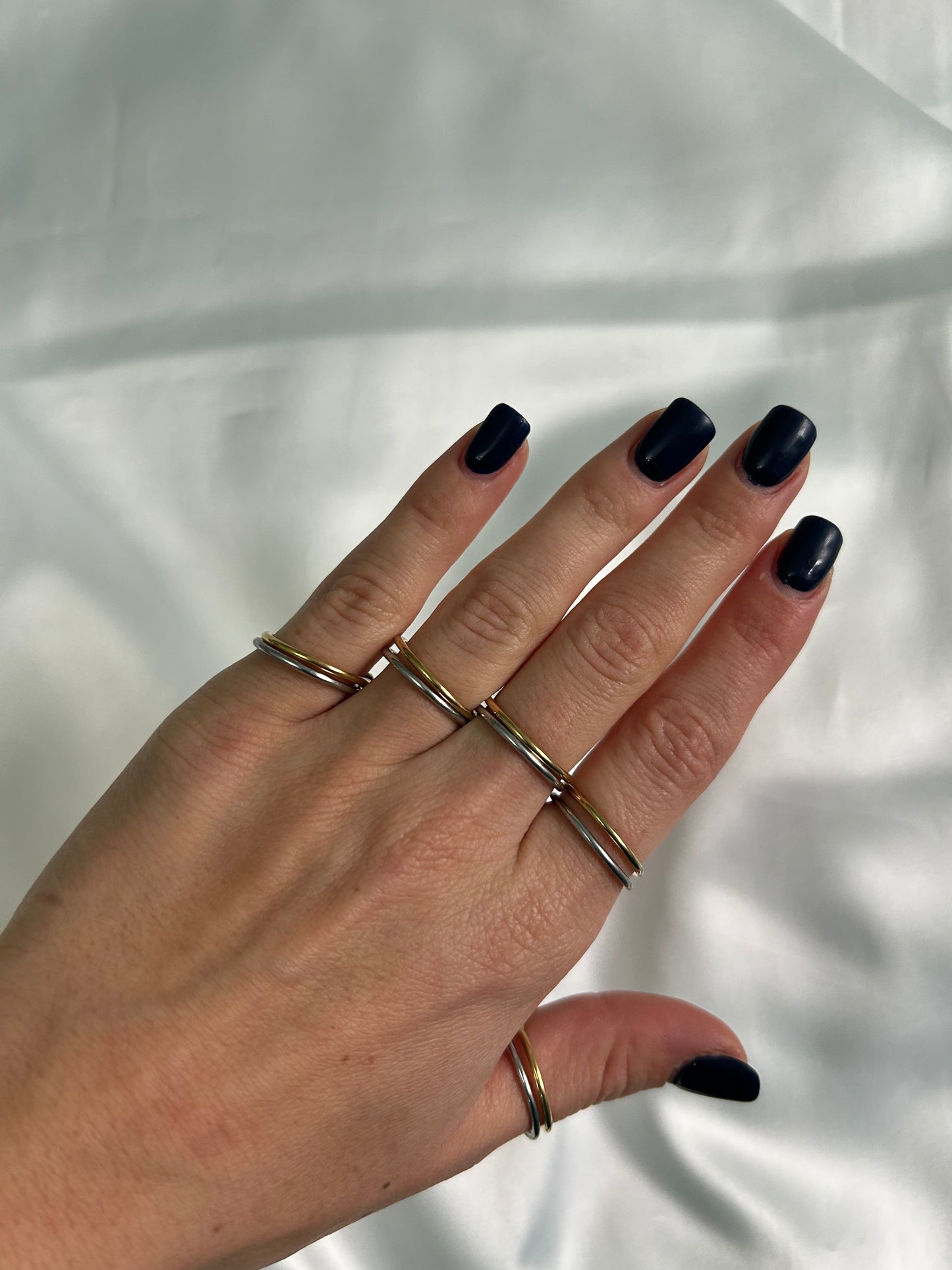 Fedine 5 Dita Argento