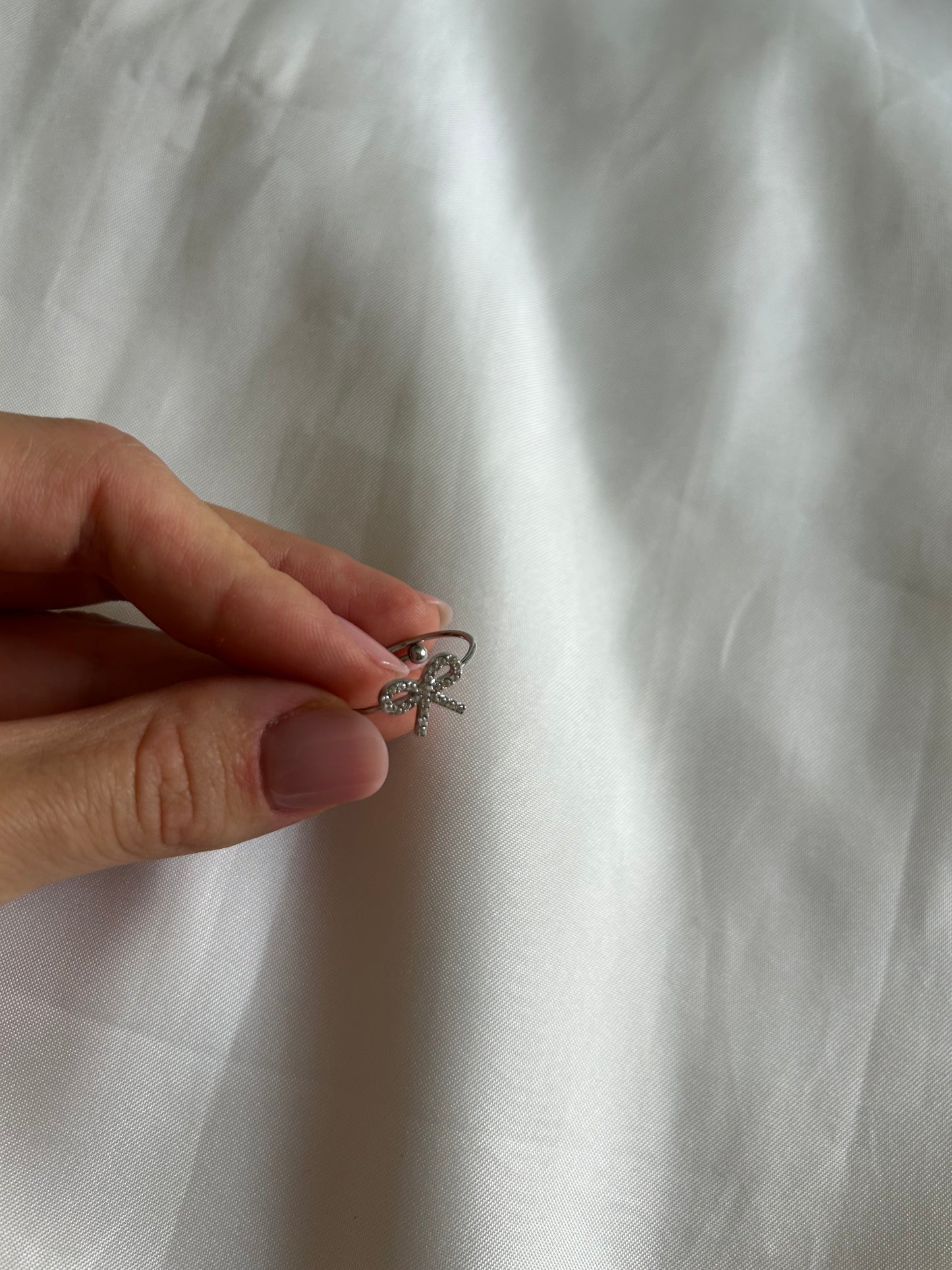 Anello da Piede Fiocchetto Argento