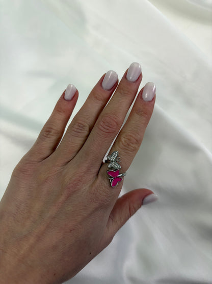 Anello Butterfly Argento