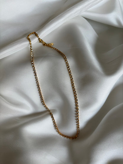 Collana Tennis Oro