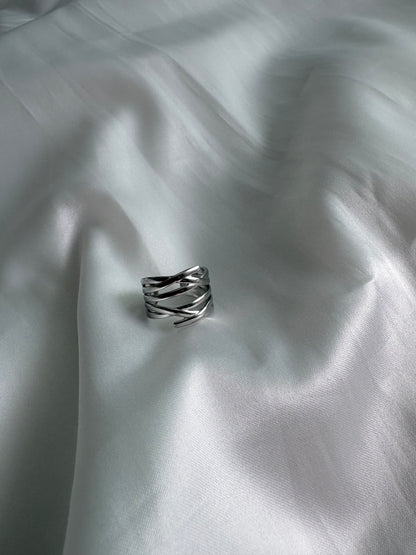Anello Avorio Argento