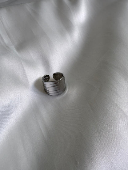 Anello Cristallo Argento
