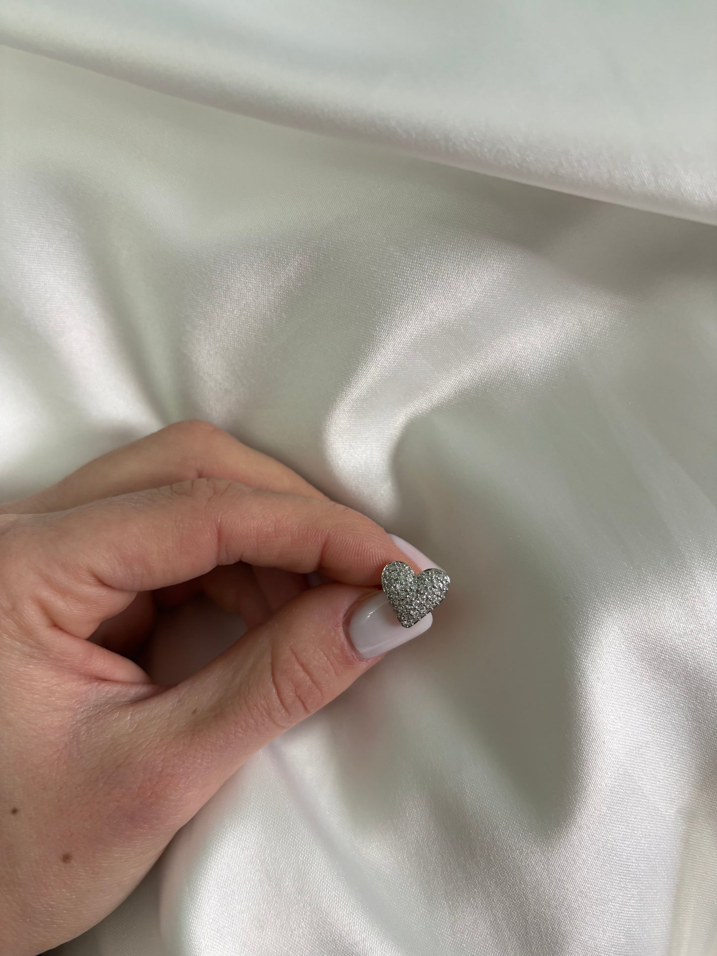 Earcuff Cuorgelo Argento