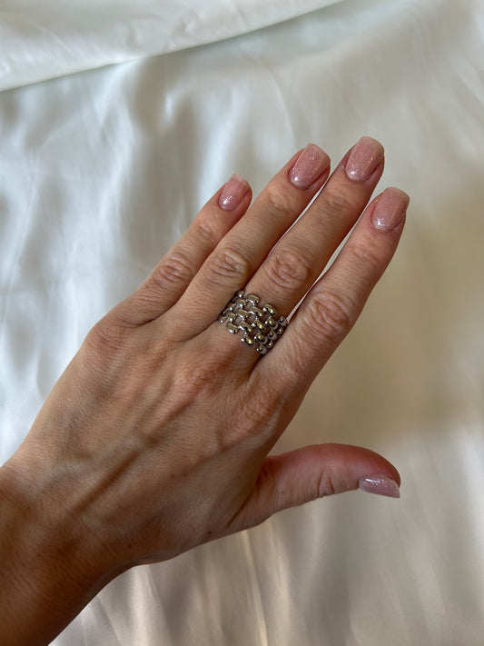 Anello Walnut Argento
