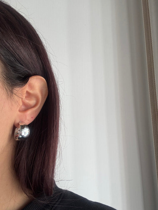 Orecchini Eclisse Argento