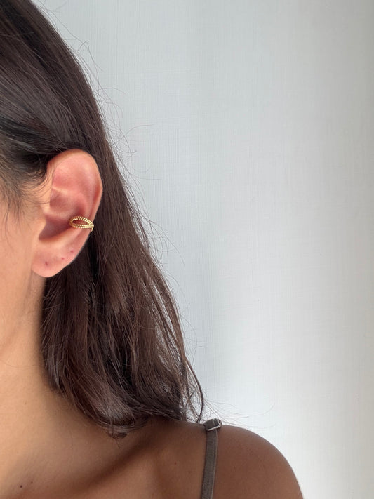 Earcuff Cremisi Oro