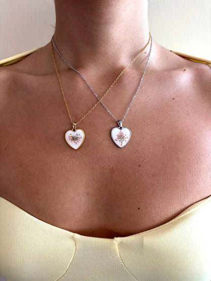 Collana Dente di Leone Argento