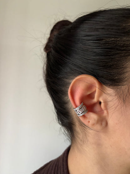 Earcuff Brinamore Argento