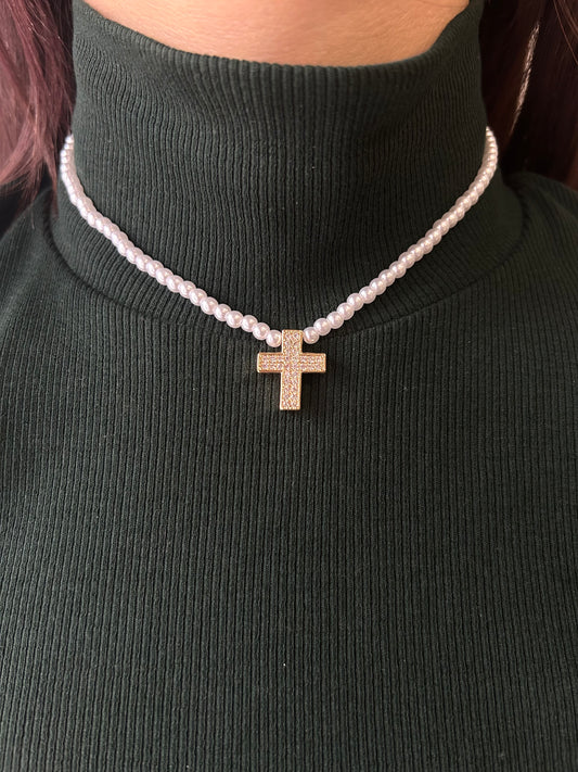 Collana Perline Oro