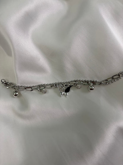 Bracciale Butterfly Argento