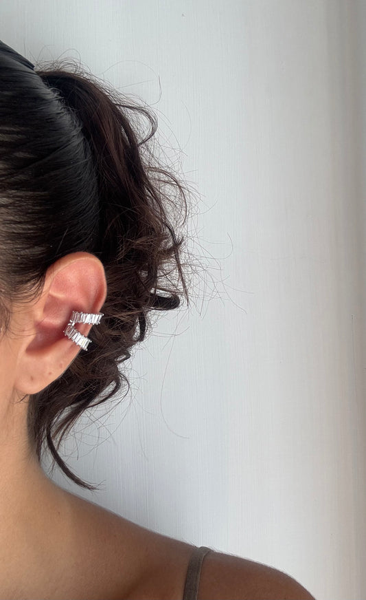 Earcuff Bris Argento