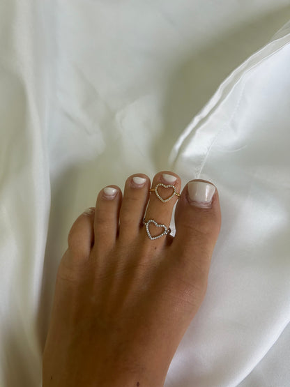 Anello da Piede Lunaria Oro