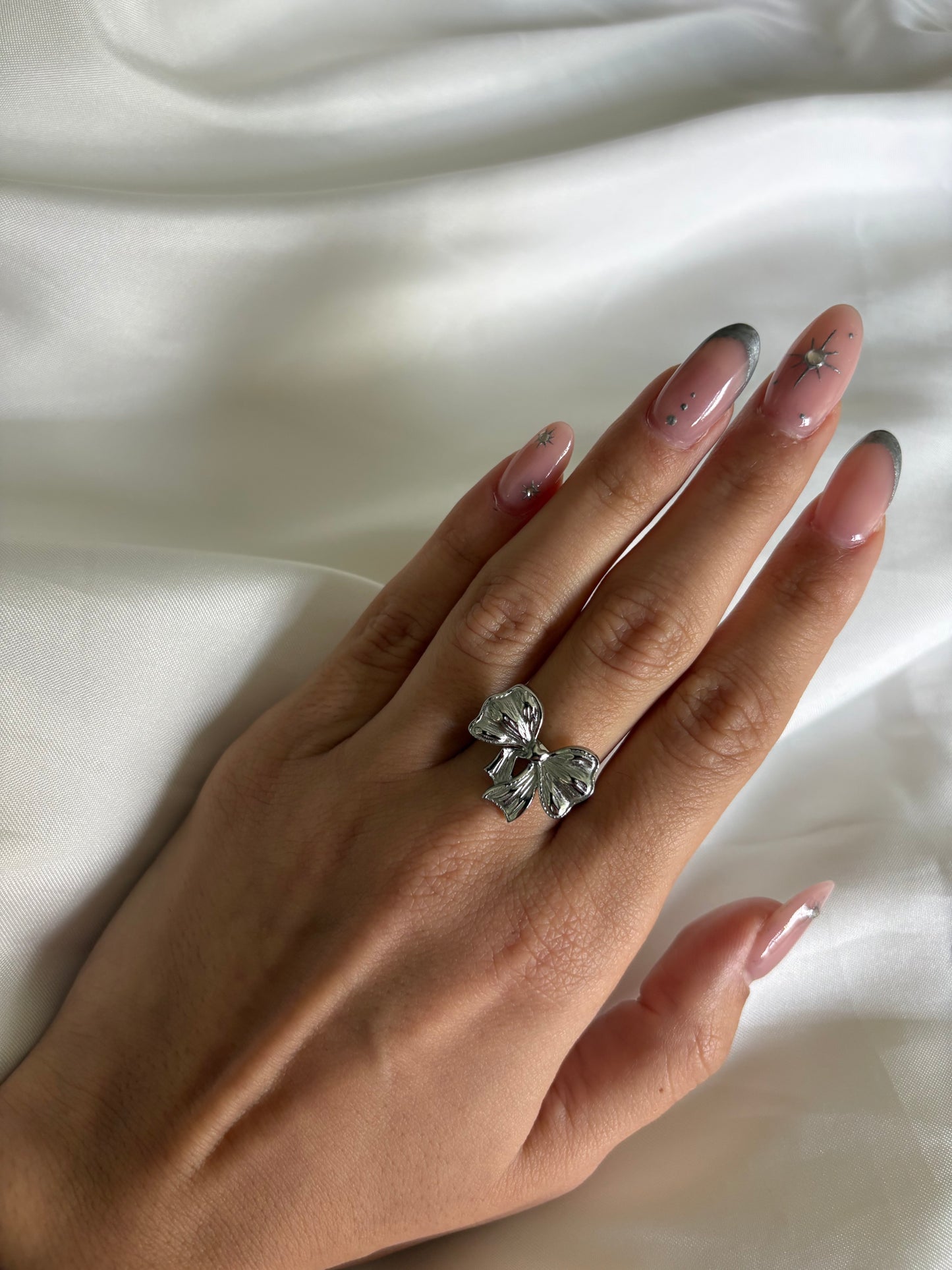 Anello Fioraso Argento