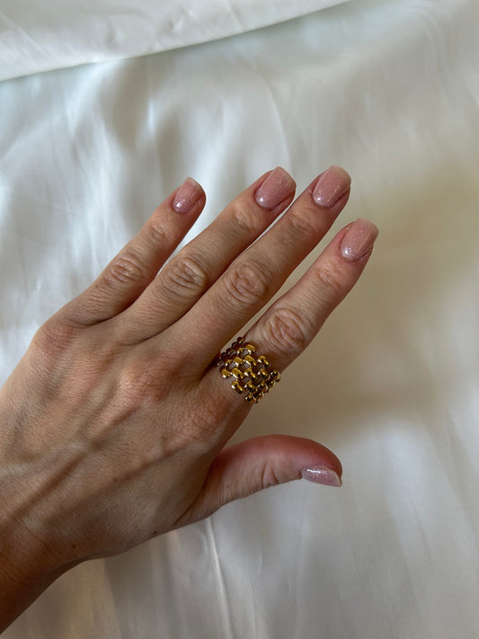 Anello Walnut Oro