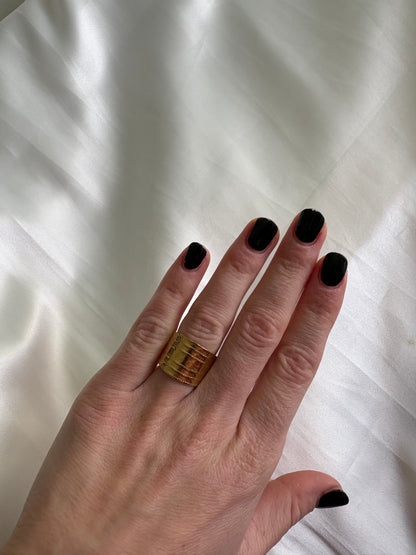 Anello Cristallo Oro