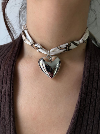 Collana/Choker Borealis Argento