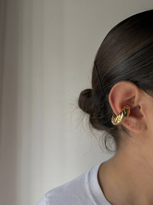 Earcuff Zebra Oro