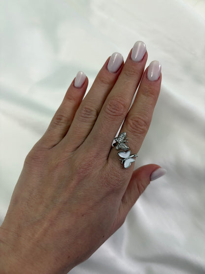 Anello Butterfly Argento