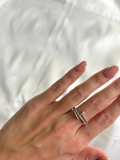 Anello Chiodo Argento
