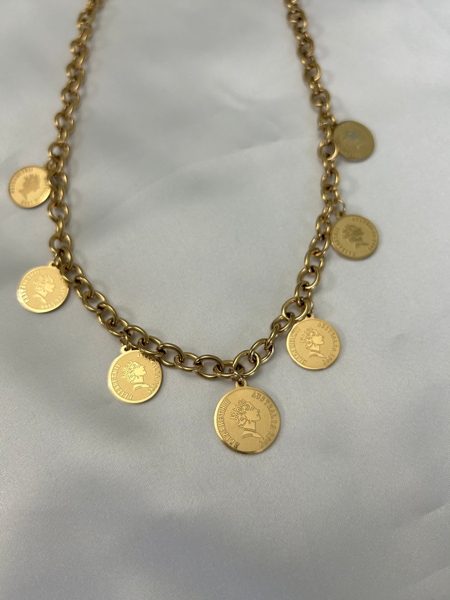 Collana Moneta Oro