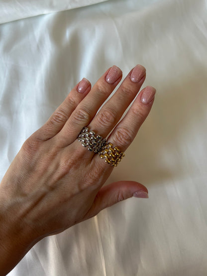 Anello Walnut Oro