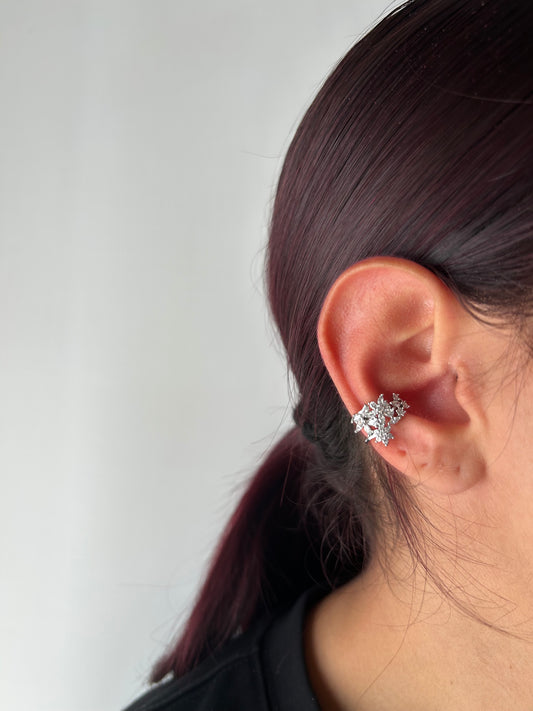 Earcuff Crisa Argento