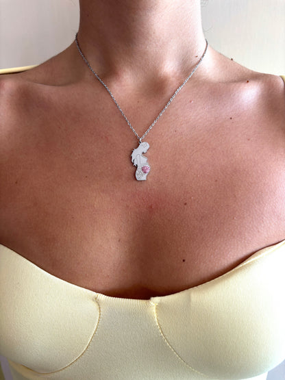 Collana MammaGirl Argento