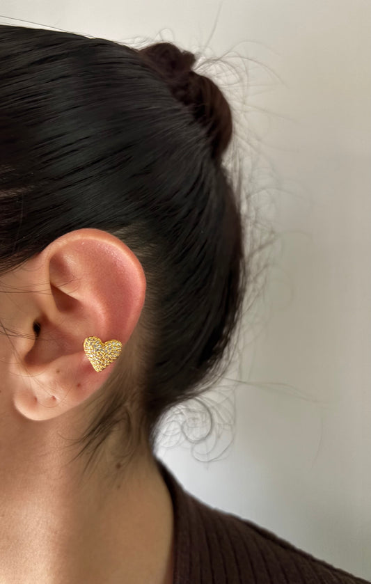 Earcuff Cuorgelo Oro