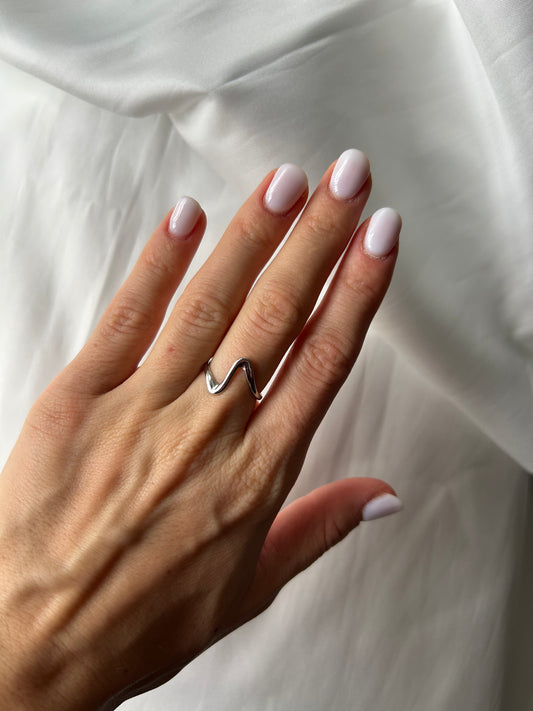 Anello Coralí Argento